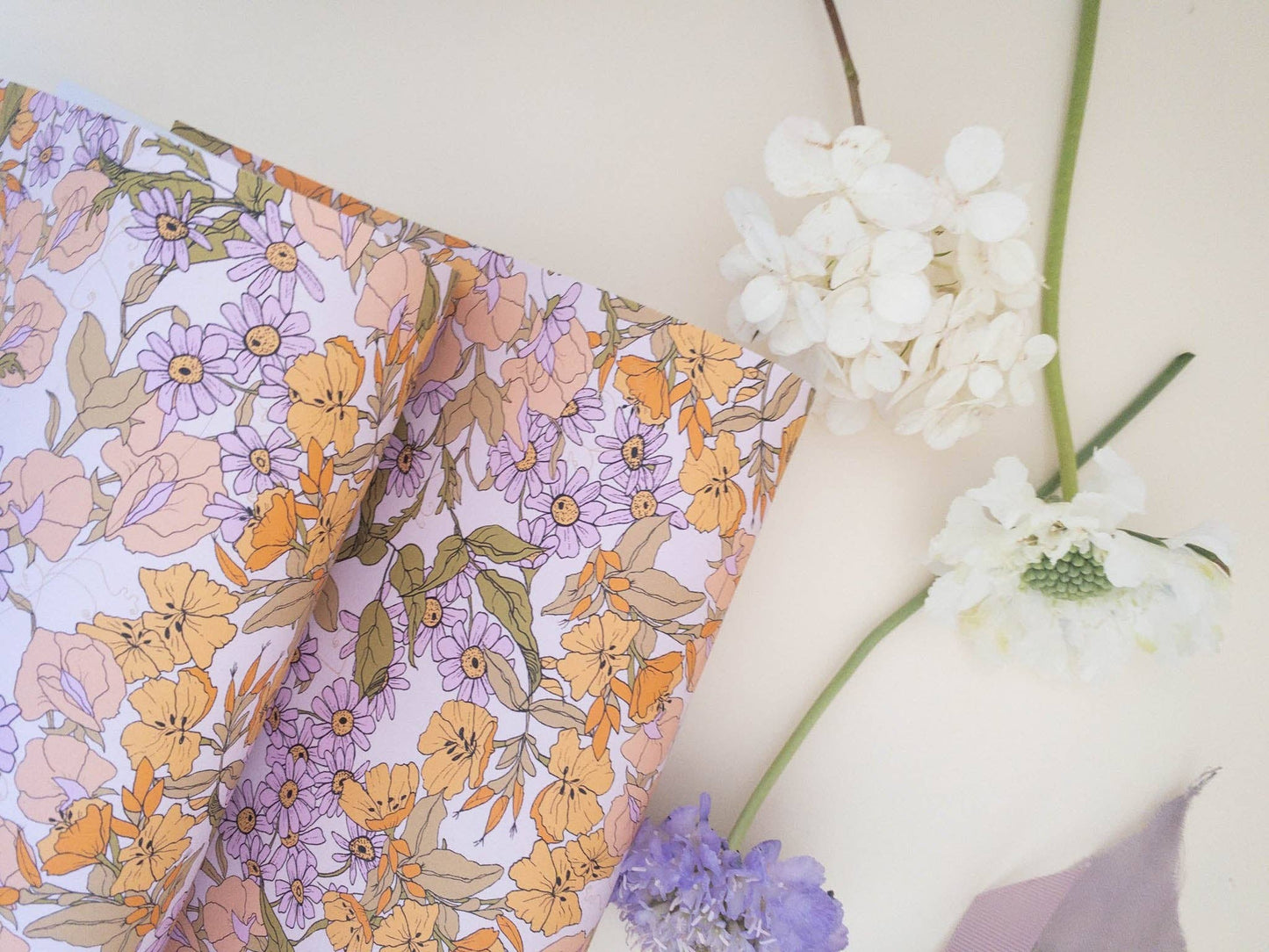 Primrose Garden Wrapping Paper