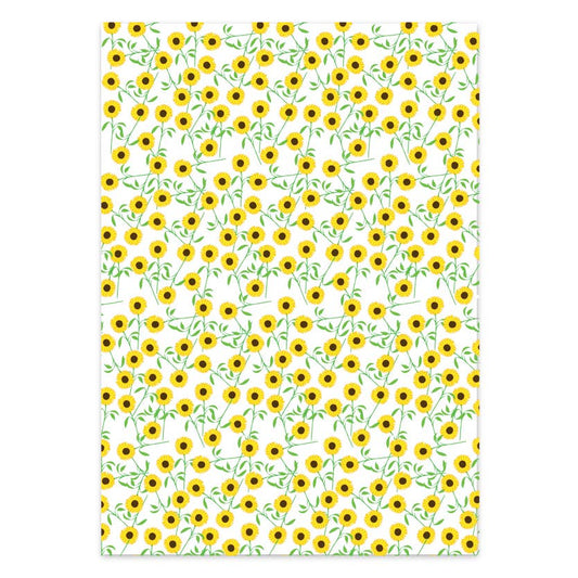 Sunflowers - Wrapping Paper Sheets
