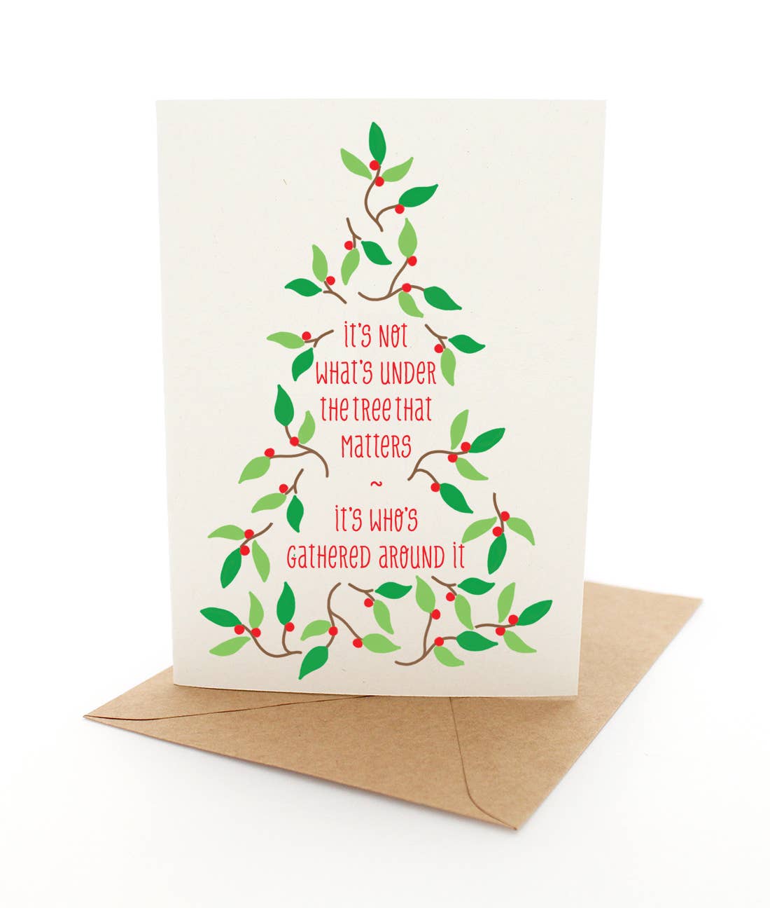 Christmas Card - Around The Tree