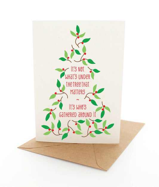 Christmas Card - Around The Tree