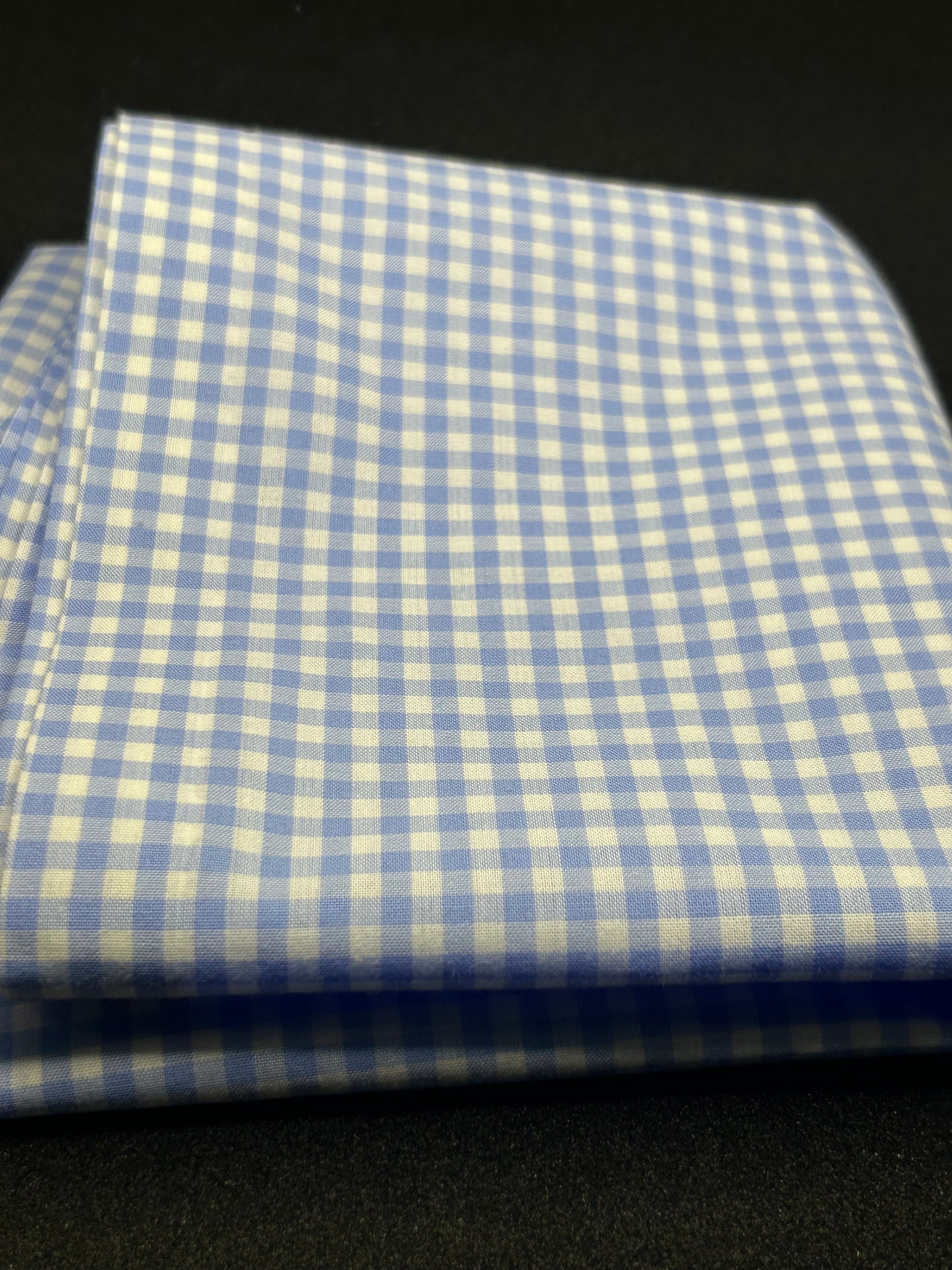 Reusable Gift Wrap - Gingham - Blue and White