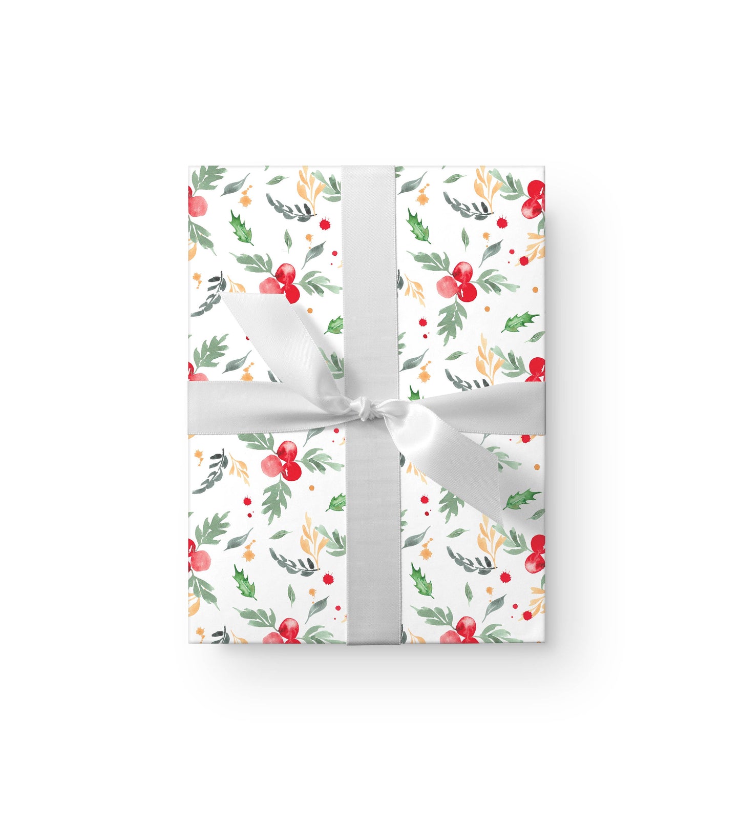 Holly Splash Gift Wrap