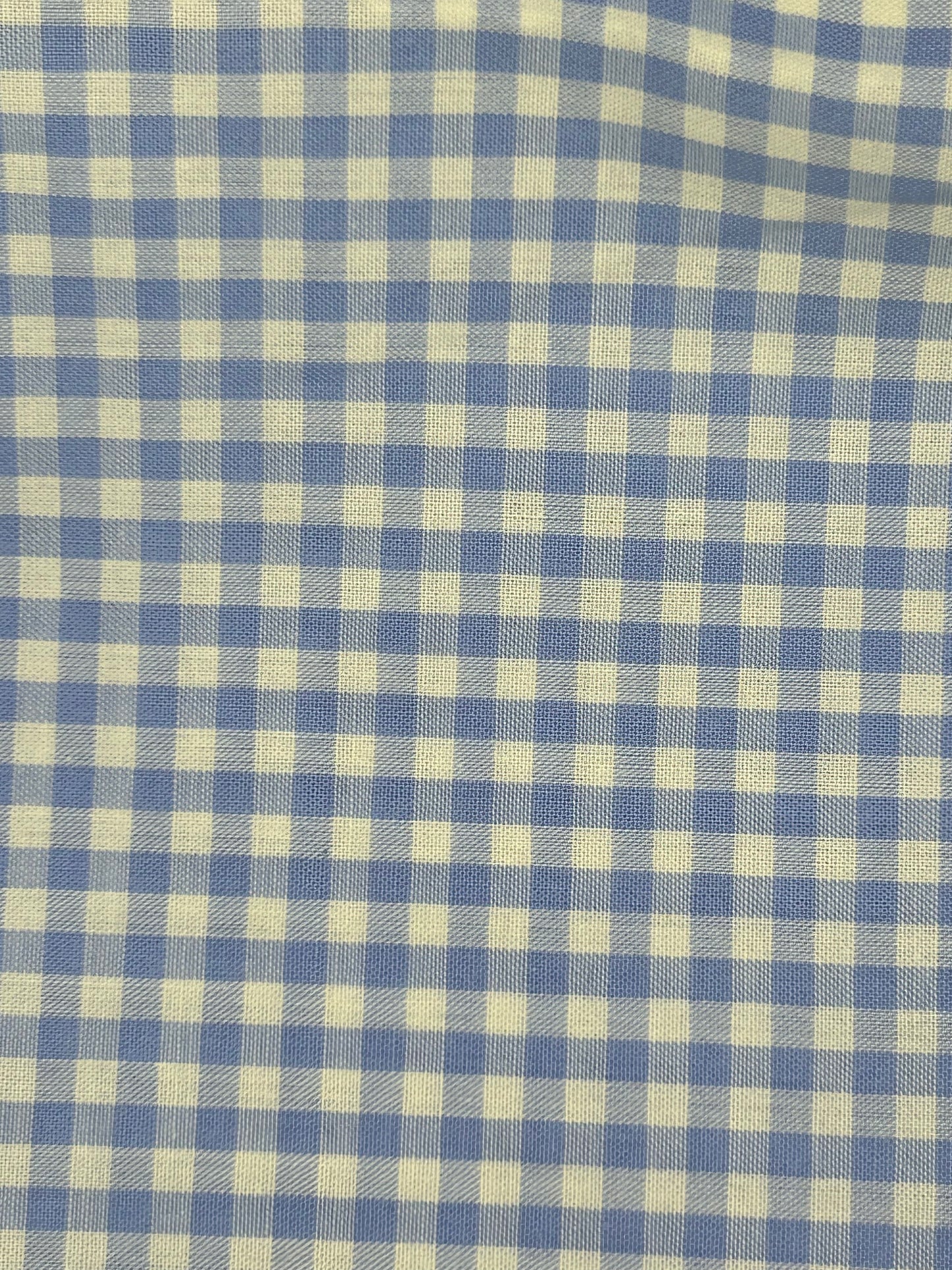 Reusable Gift Wrap - Gingham - Blue and White