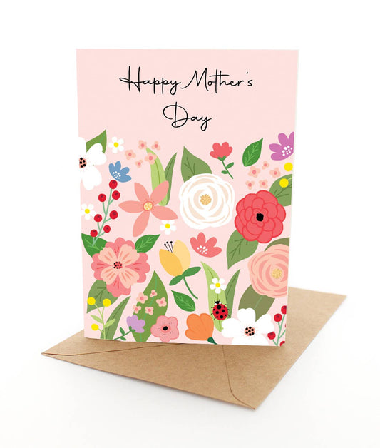 Happy Mayflowers - Mother's Day Card