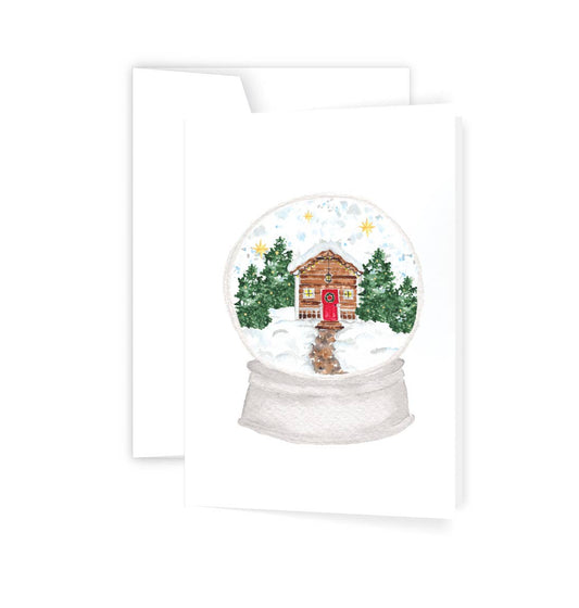 Snowglobe Greeting Card