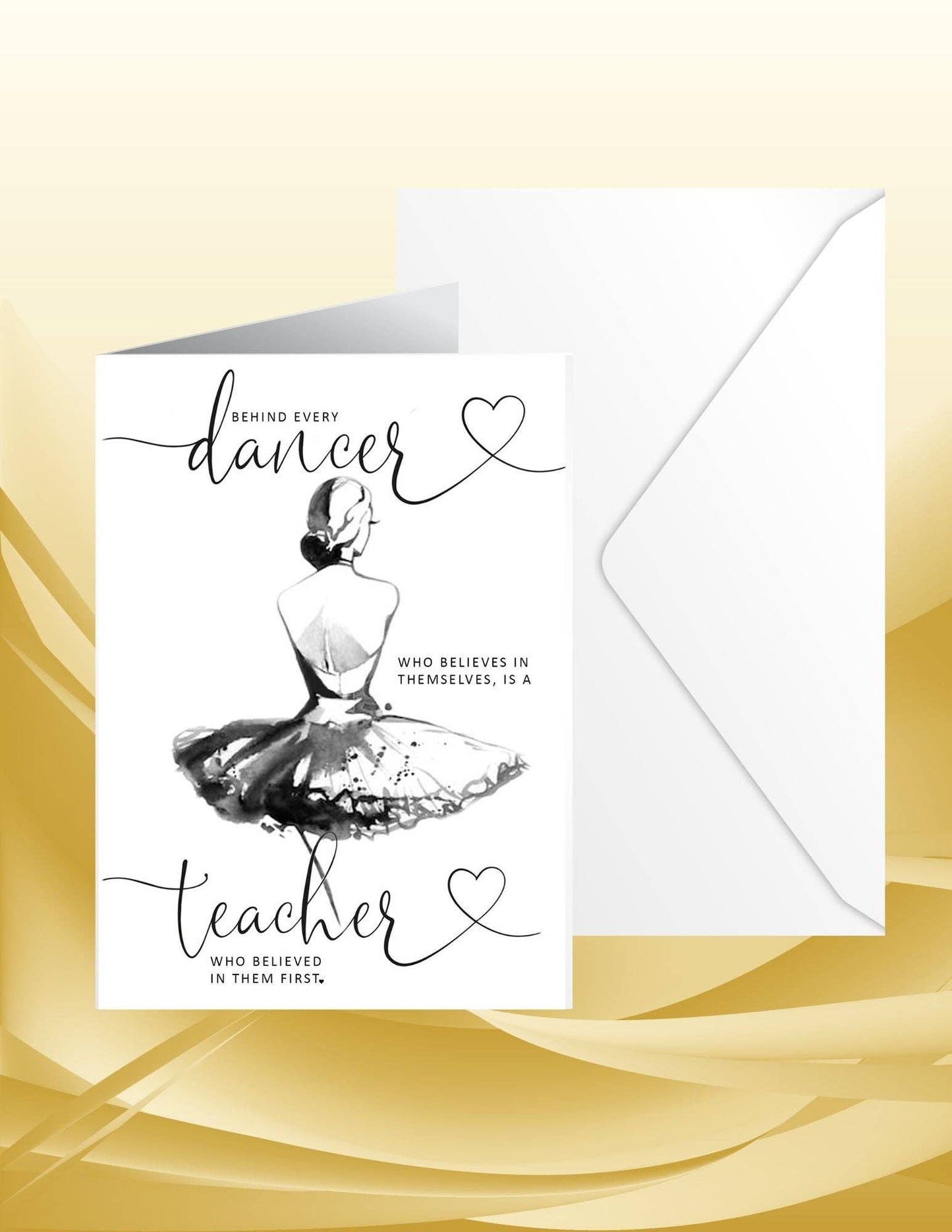 Greeting Card - Dance Teacher 1