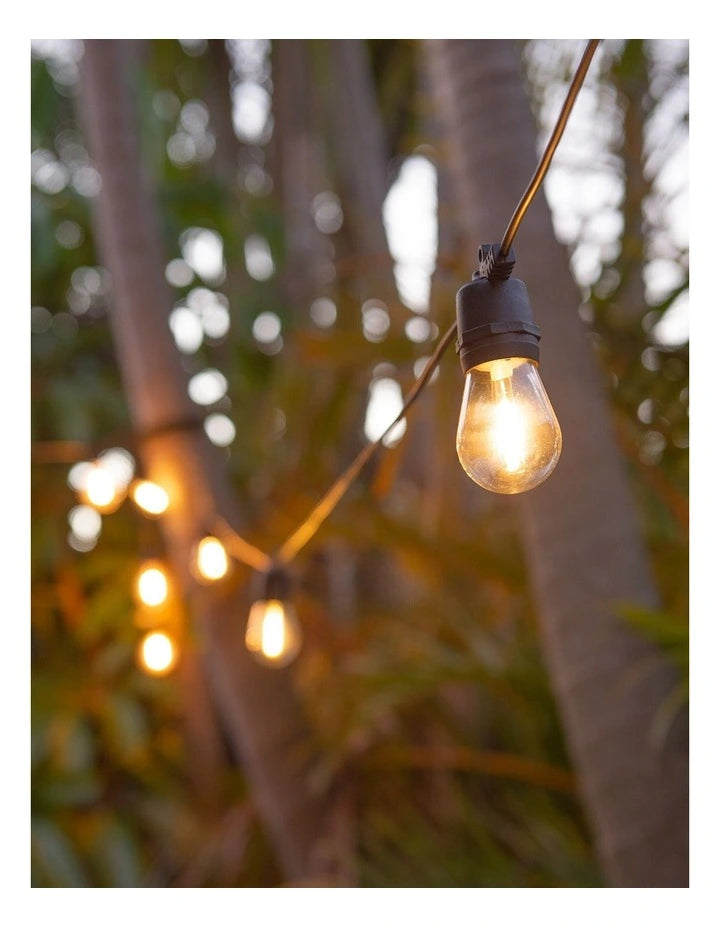50m Indoor/Outdoor Festoon Lights – Hire