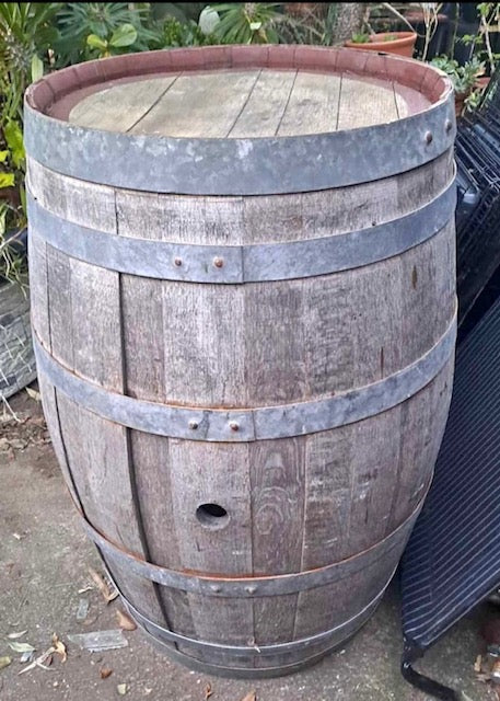 Rustic Timber Wine Barrel Hire