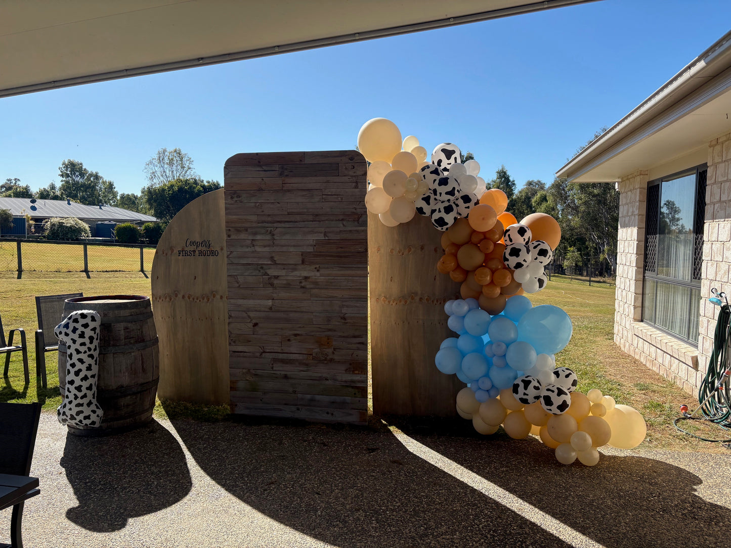 Rustic Western Party Backdrops