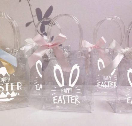 Clear Easter Gift Bags