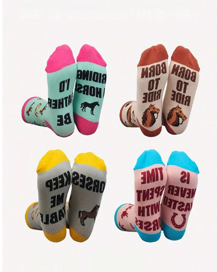 Cute Horse Socks