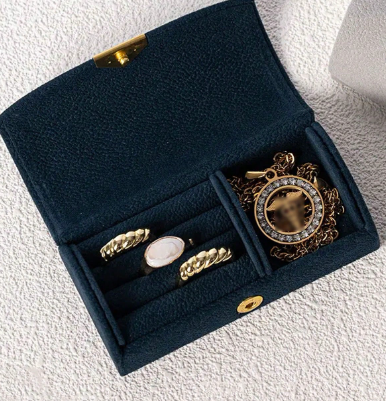 Compact Travel Jewelry Box