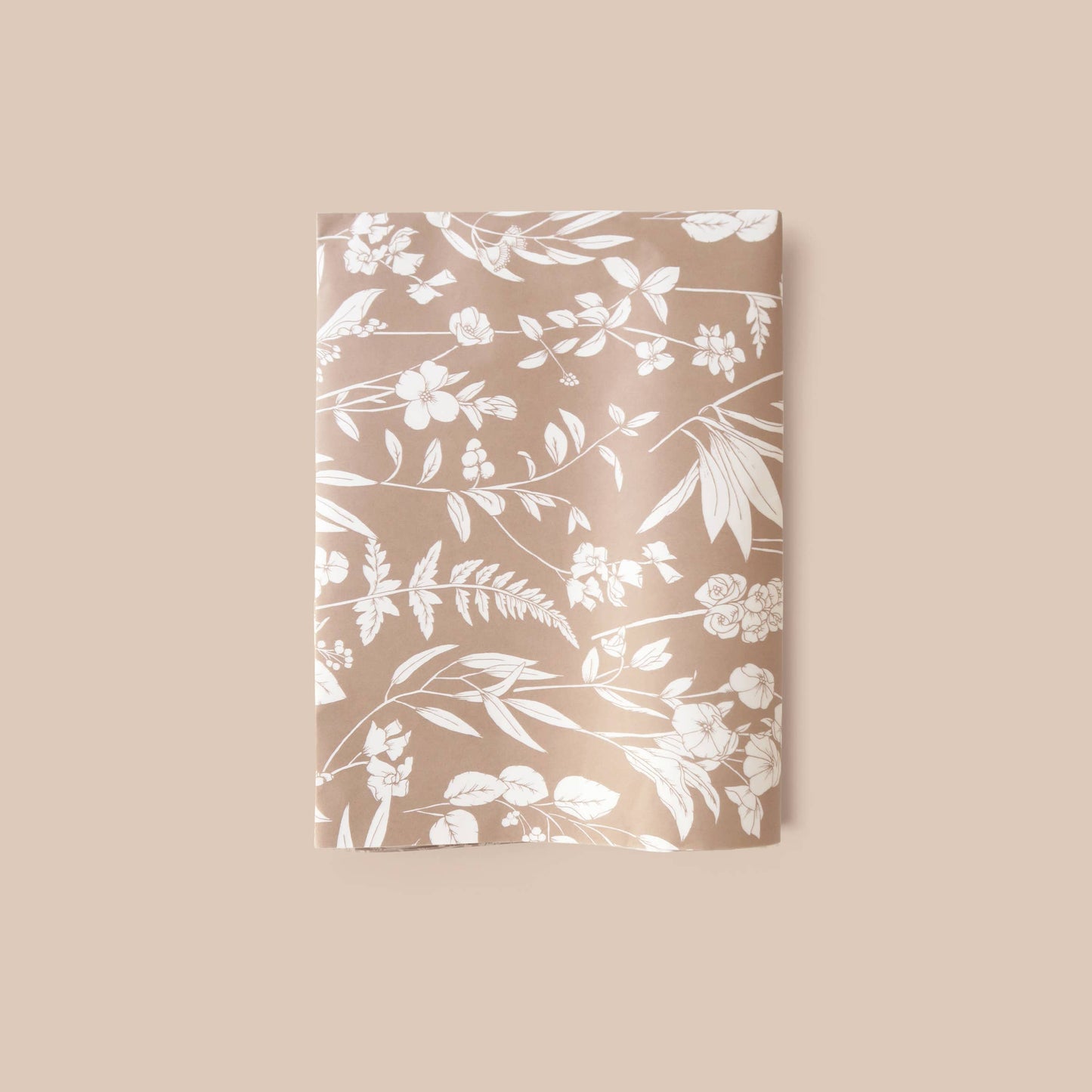 Tissue Paper - Botanical in Mocha