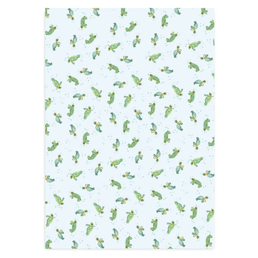 Baby Sea Turtles - Wrapping Paper Sheets