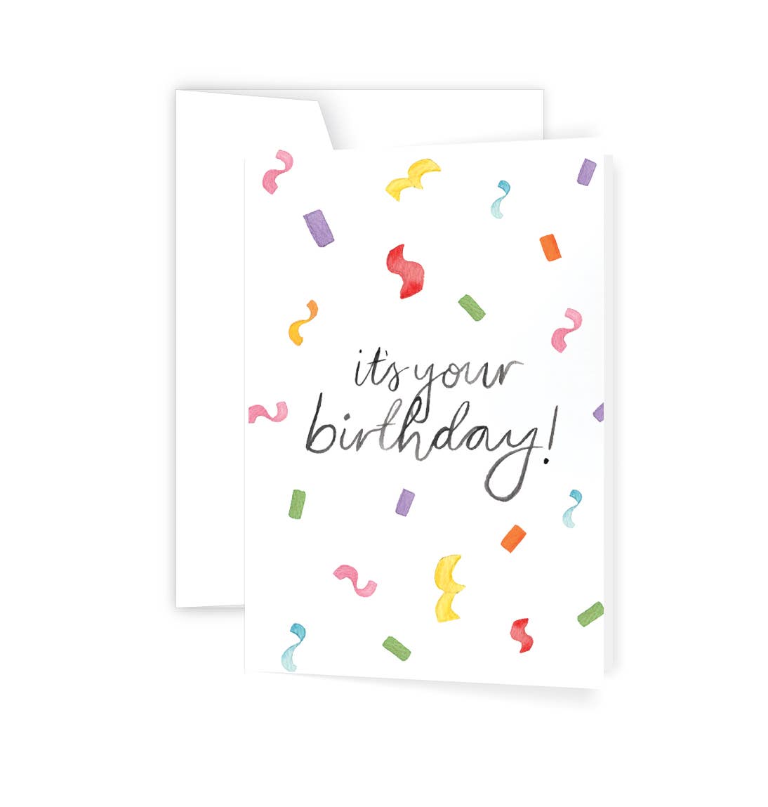Birthday Confetti greeting card