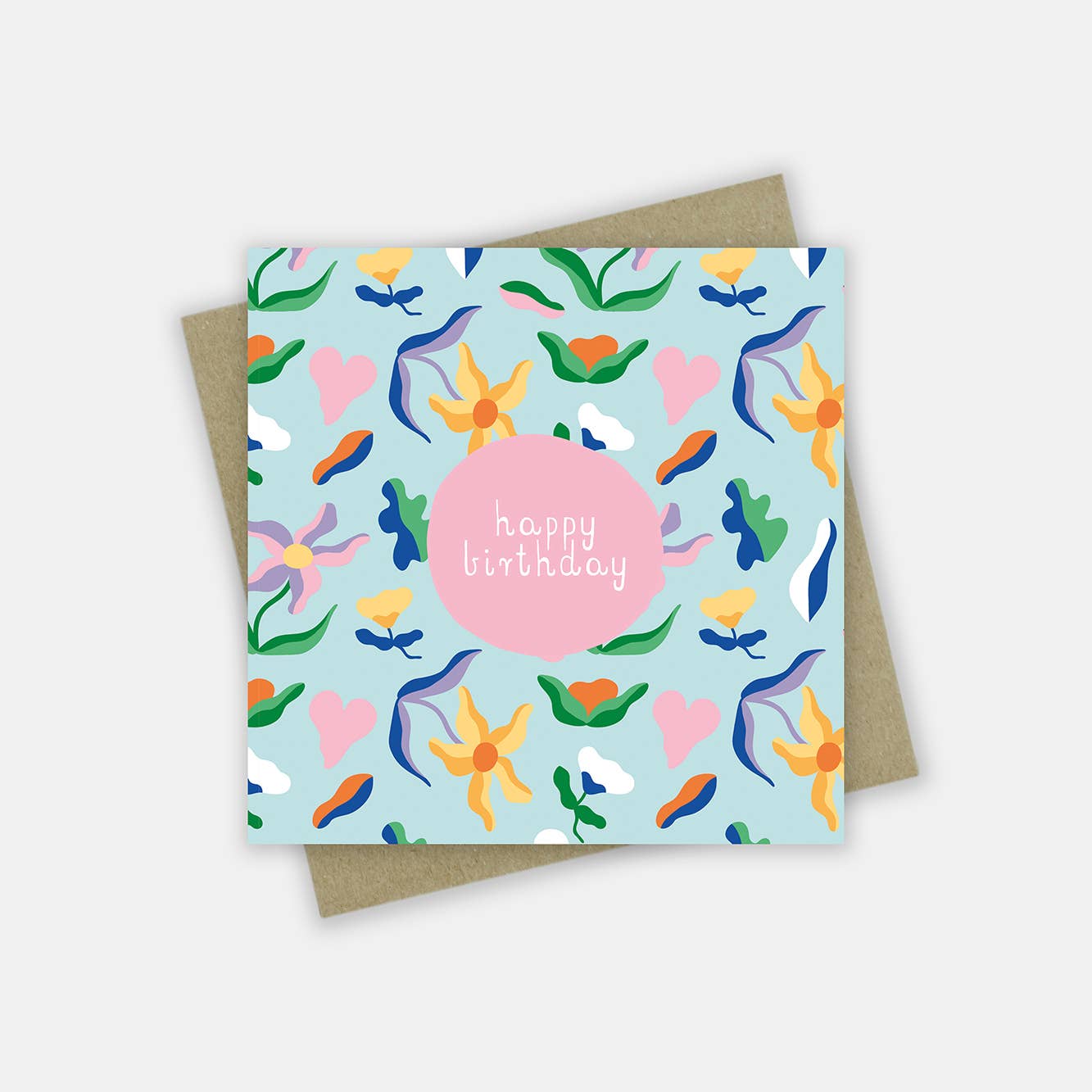 Birthday – modernist floral