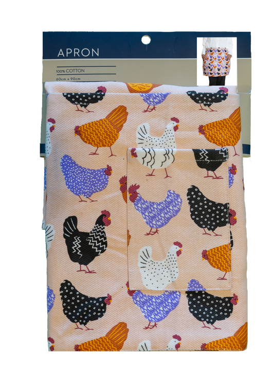 Apron (Heavy Drill) Waist - Bright Hens