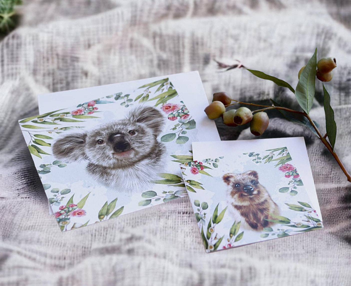 AUSTRALIAN NATIVE ANIMAL SERIES - GREETING CARDS