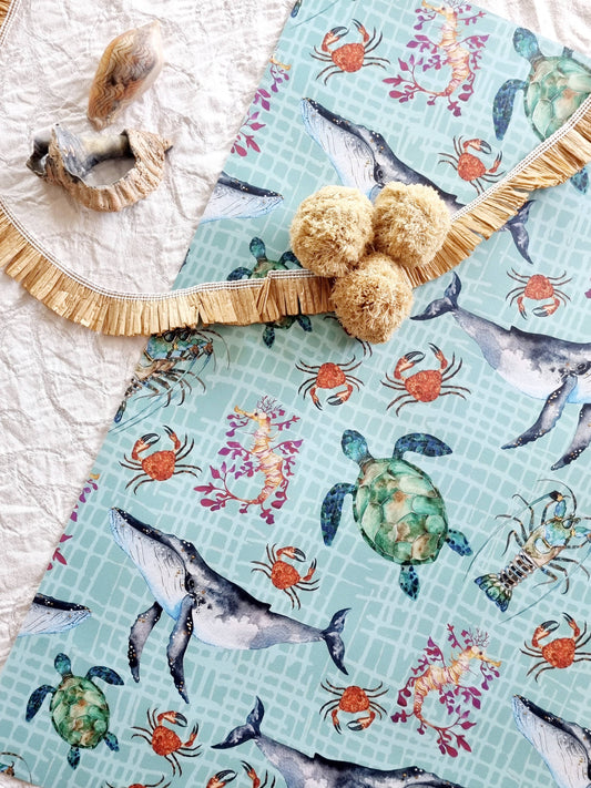 Wrapping Paper / Sea Life