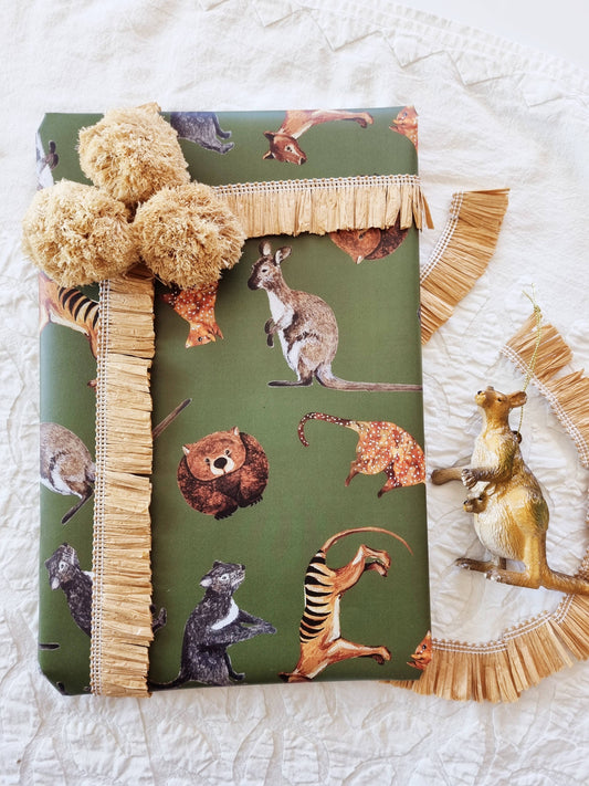 Wrapping Paper / Tasmanian Animals