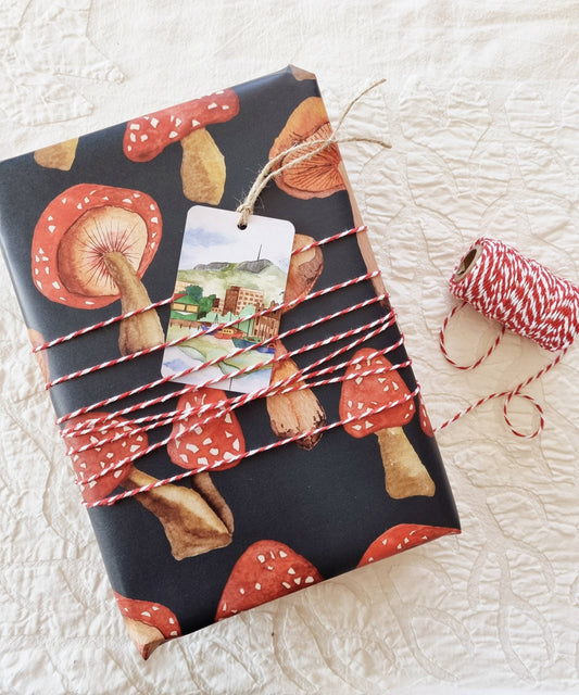 Wrapping Paper / Mushrooms
